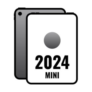 iPad Mini 8.3" 2024 7th WiFi/ A17 Pro/ 256GB/ Gris Espacial- MXNA3TY/A