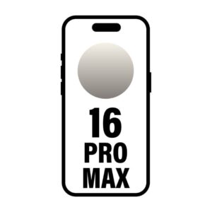 Smartphone Apple iPhone 16 Pro Max 512GB/ 6.9"/ 5G/ Titanio Natural