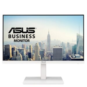 Monitor Profesional Asus VA24EQSB-W 23.8"/ Full HD/ Multimedia/ Regulable en altura/ Blanco