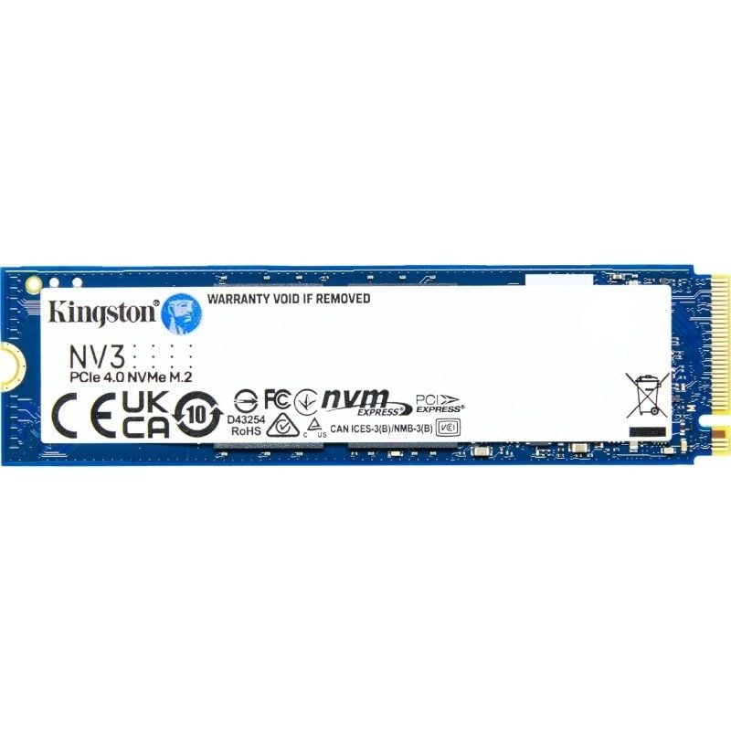 Disco SSD Kingston NV3 1TB/ M.2 2280 PCIe NVMe/ Full Capacity