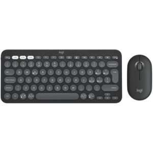 Teclado y Ratón Inalámbricos Logitech Pebble 2 Combo