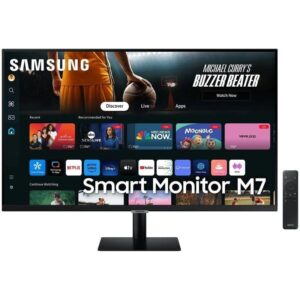 Smart Monitor Samsung M7 S32DM700UU 32"/ 4K/ Multimedia/ Smart TV/ Negro