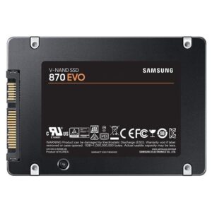 Disco SSD Samsung 870 EVO 1TB/ SATA III/ Full Capacity