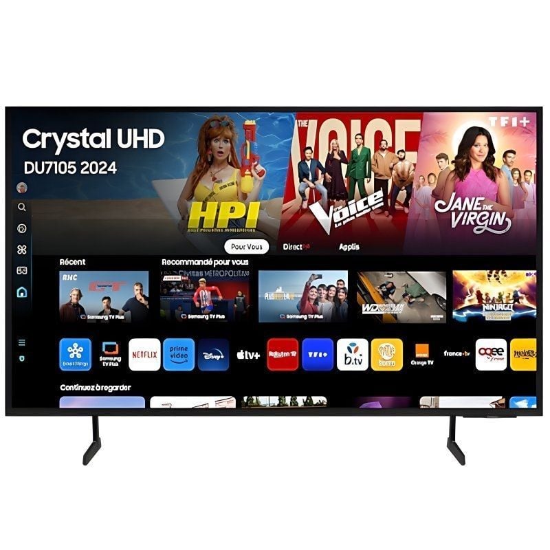 Televisor Samsung Crystal UHD TU85DU7105K 85"/ Ultra HD 4K/ Smart TV/ WiFi