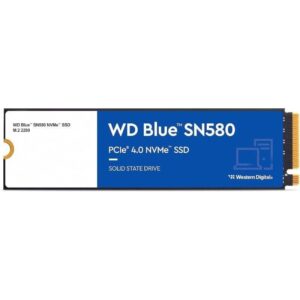 Disco SSD Western Digital WD Blue SN580 1TB/ M.2 2280 PCIe/ Full Capacity