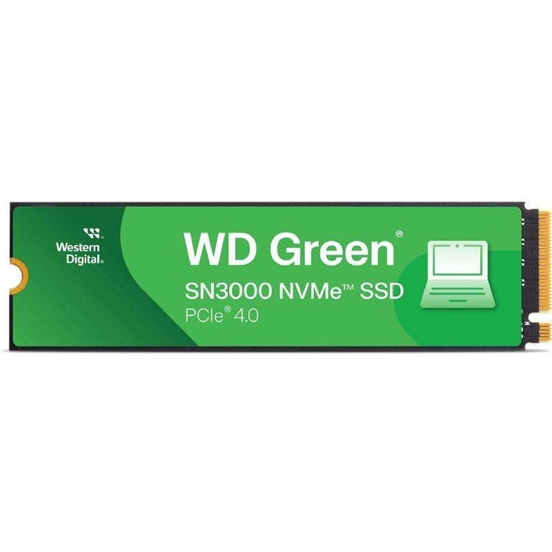 Disco SSD Western Digital WD Green SN3000 1TB/ M.2 2280 PCIe/ Full Capacity